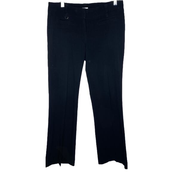 Vintage Caché Black Stretch Dress Wide Leg Pants Size 0 - Picture 1 of 6